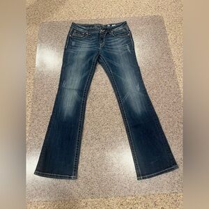 Miss Me Jeans JE1045BL Bootcut Embellished Pockets Size 31x31